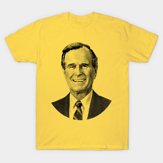 President George H. W. Bush T-Shirt by warishellstore